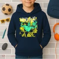 Water Polo Grunge Kids Hoodie thumb 2