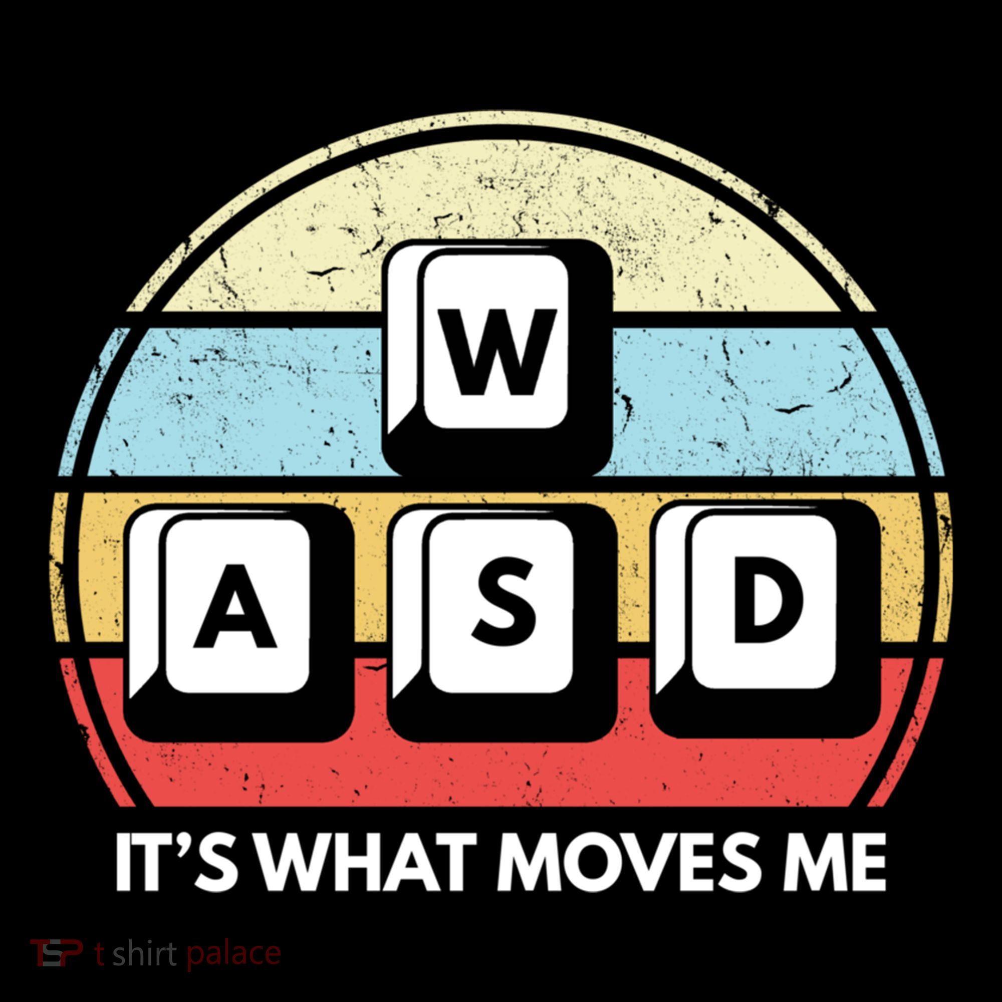 Wasd Pc Gamer Retro Gaming ItS What Moves Me Pc Master Race Gift Coffee Mug