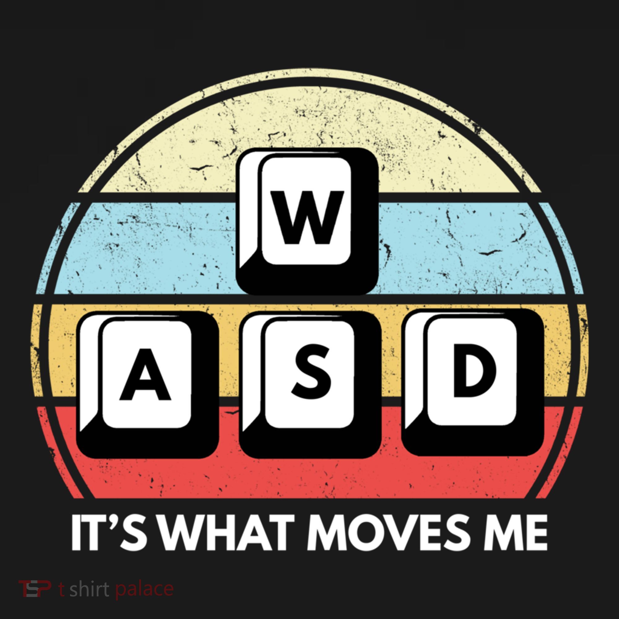 Wasd Pc Gamer Retro Gaming ItS What Moves Me Pc Master Race Gift Women's Hoodie
