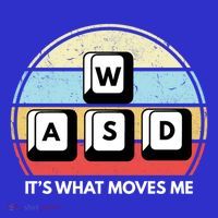 Wasd Pc Gamer Retro Gaming ItS What Moves Me Pc Master Race Gift T-Shirt thumb 7