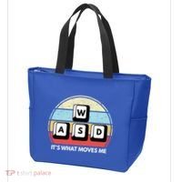 Wasd Pc Gamer Retro Gaming ItS What Moves Me Pc Master Race Gift Tote Bag thumb 3