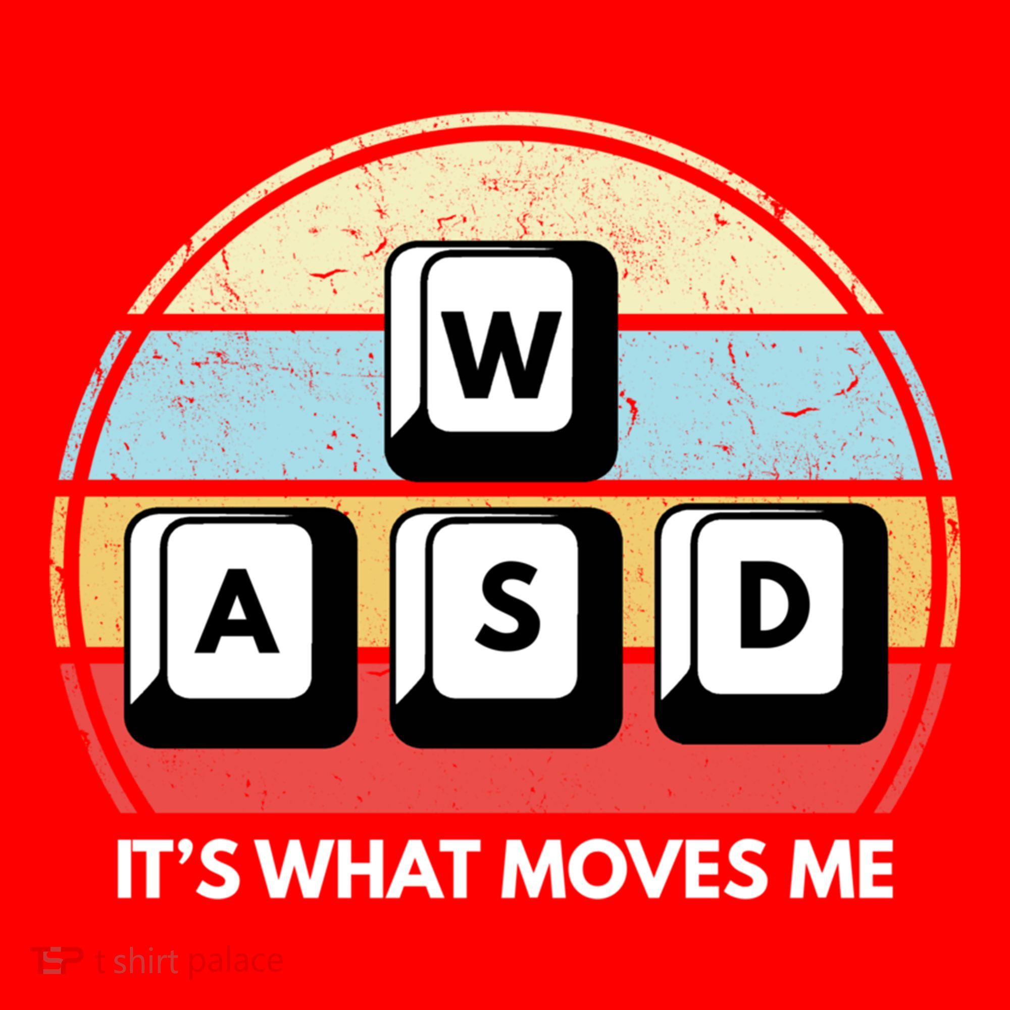 Wasd Pc Gamer Retro Gaming ItS What Moves Me Pc Master Race Gift Santa Hat