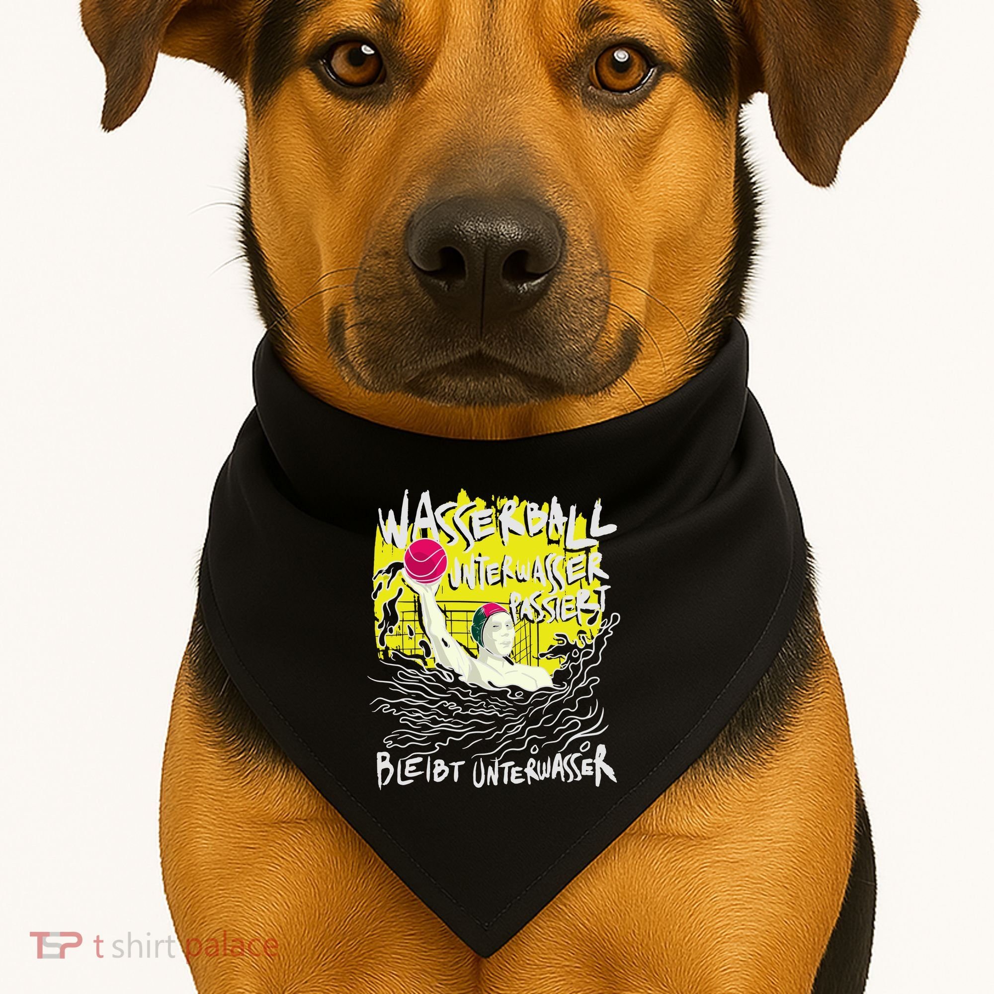 Water Polo German USA-Made Doggie Bandana