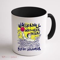 Water Polo German Coffee Mug thumb 1