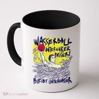 Water Polo German Coffee Mug thumb 0