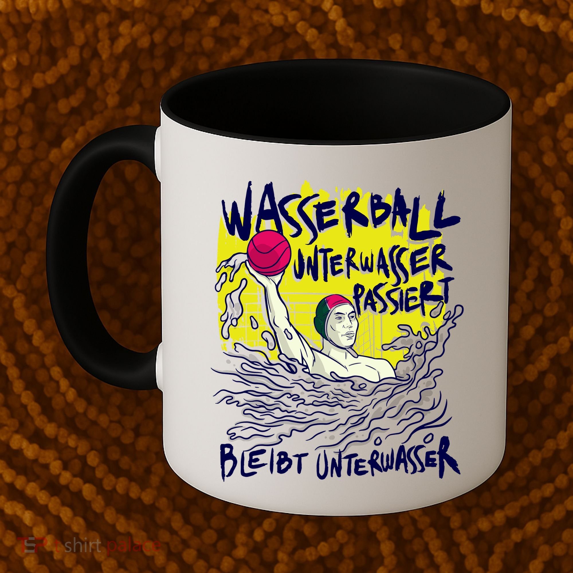 Water Polo German Coffee Mug