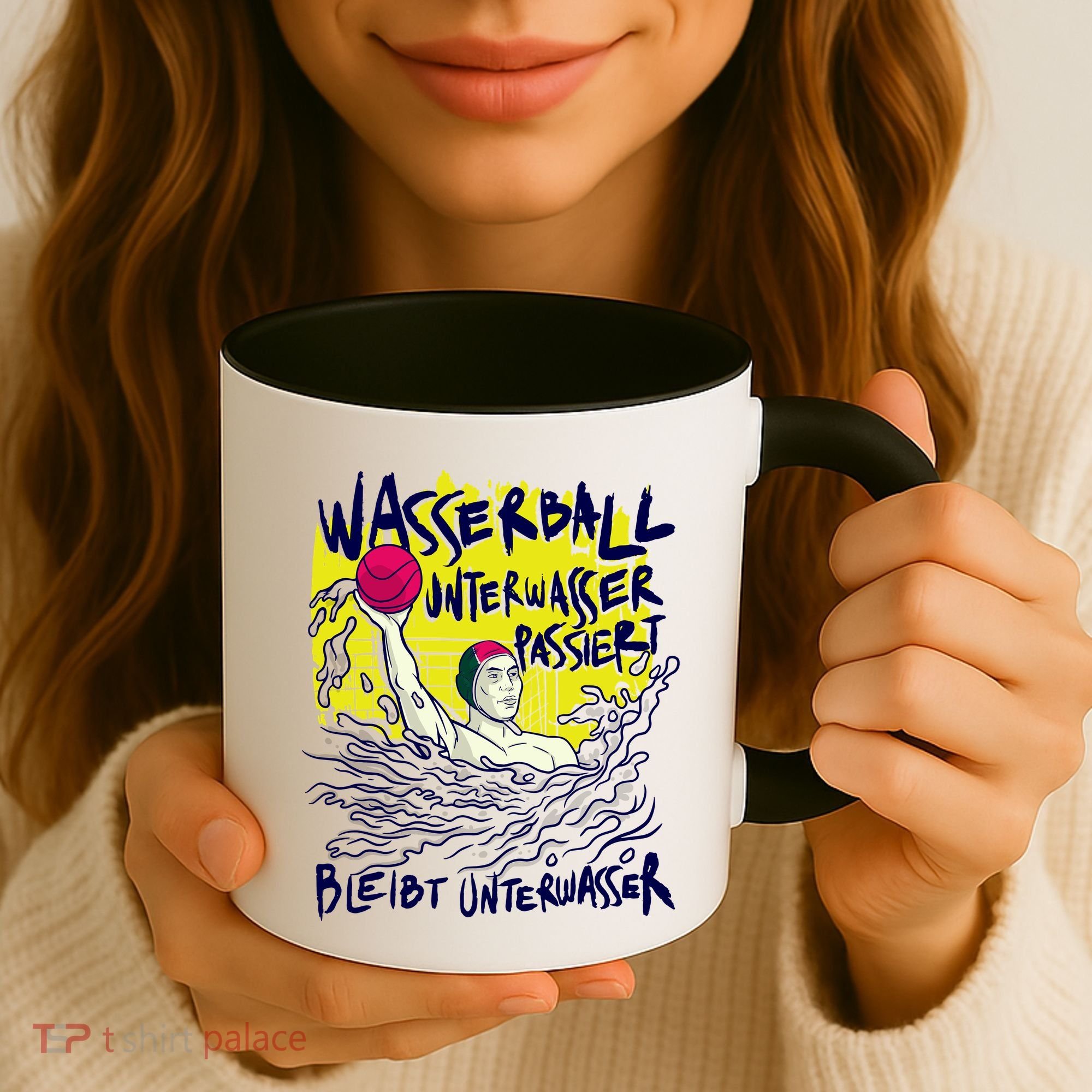 Water Polo German Coffee Mug