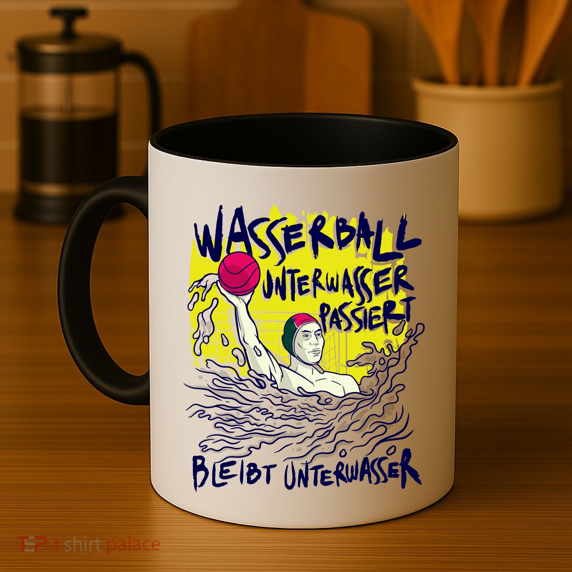 Water Polo German Coffee Mug