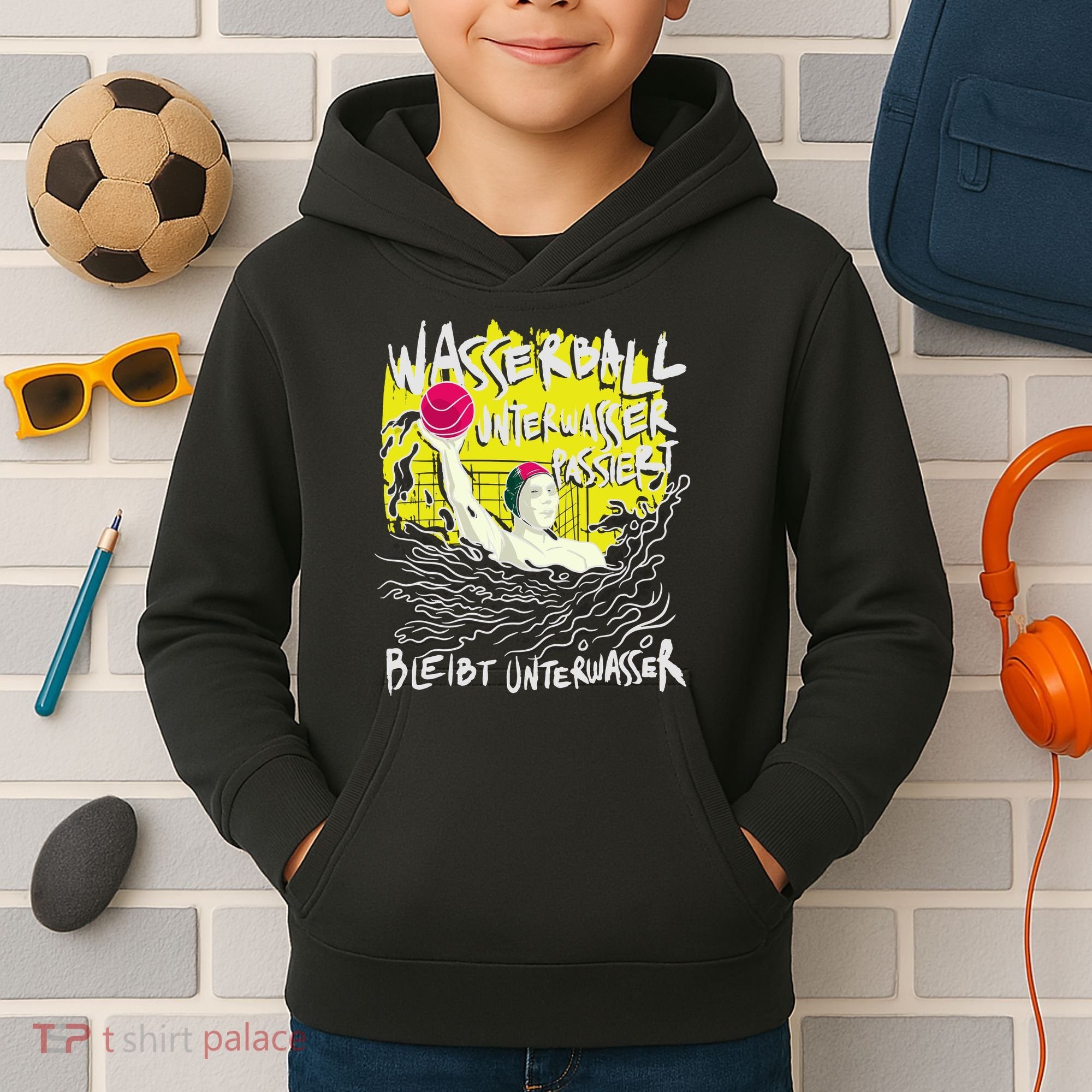Water Polo German Kids Hoodie