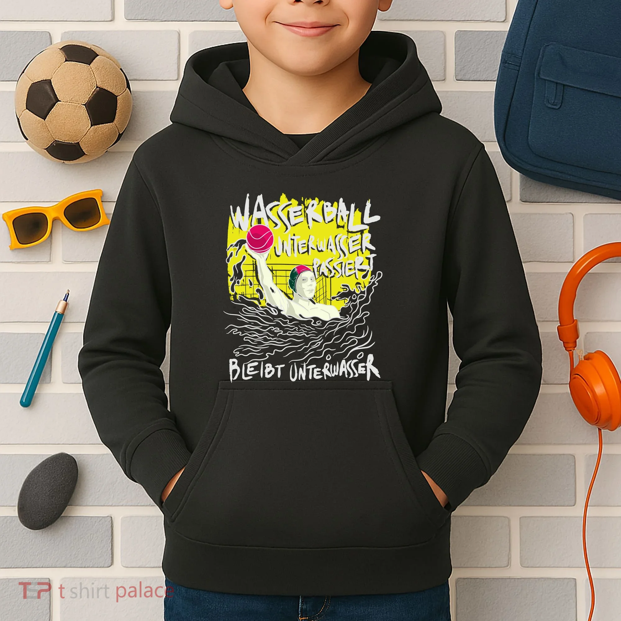 Water Polo German Kids Hoodie