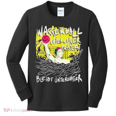 Water Polo German Kids Long Sleeve Shirt