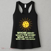 Womens Pickleball Gift Pickle Ball Player Pickleball Funny VNeck TShirt Women's Tank Top thumb 3