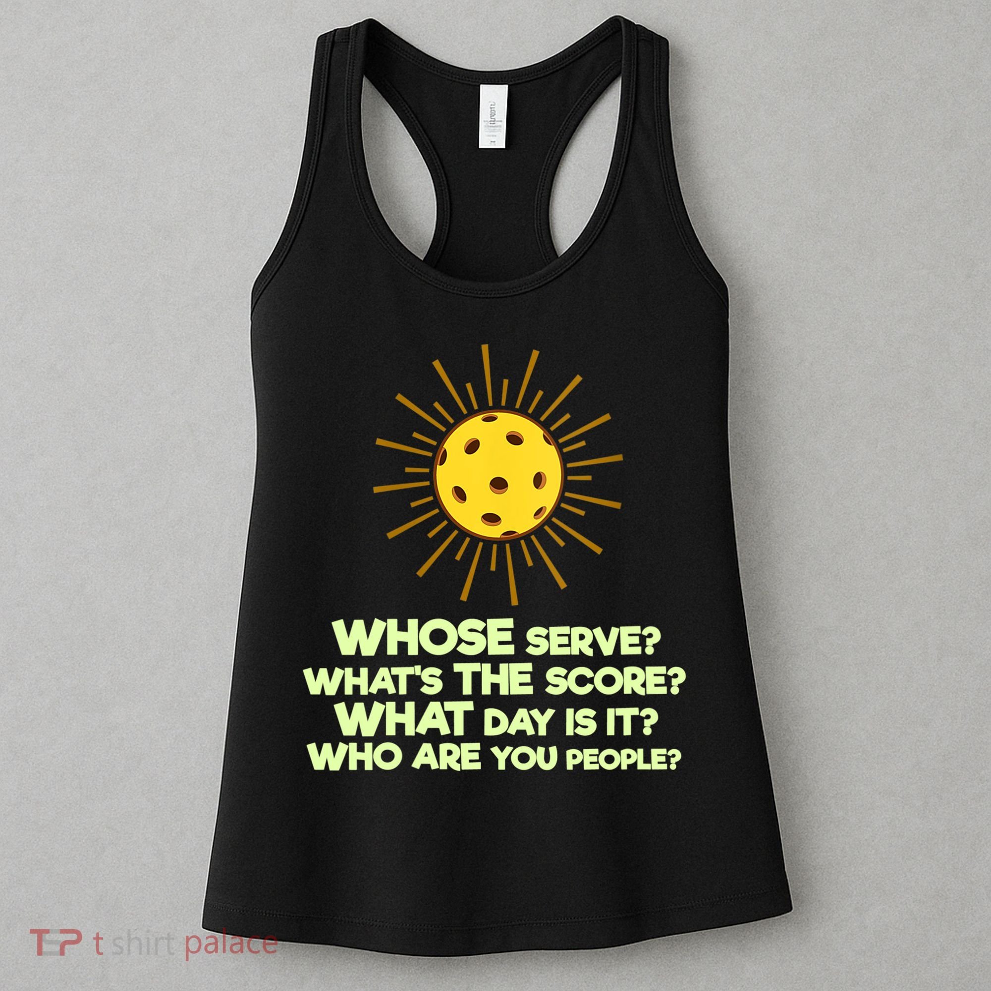 Womens Pickleball Gift Pickle Ball Player Pickleball Funny VNeck TShirt Women's Tank Top