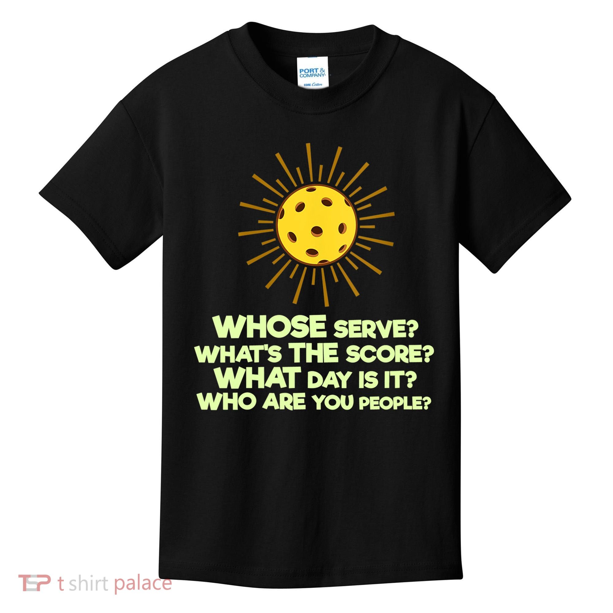 Womens Pickleball Gift Pickle Ball Player Pickleball Funny VNeck TShirt Kids T-Shirt