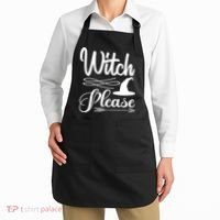 Witch Please Halloween Quote Apron thumb 2