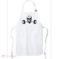 Weightlifting  Powerlifting Heavy Barbell Skull Apron thumb 0