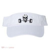 Weightlifting  Powerlifting Heavy Barbell Skull Visor thumb 0