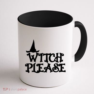 Witch Please Halloween Funny Coffee Mug back