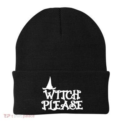 Witch Please Halloween Funny Beanie