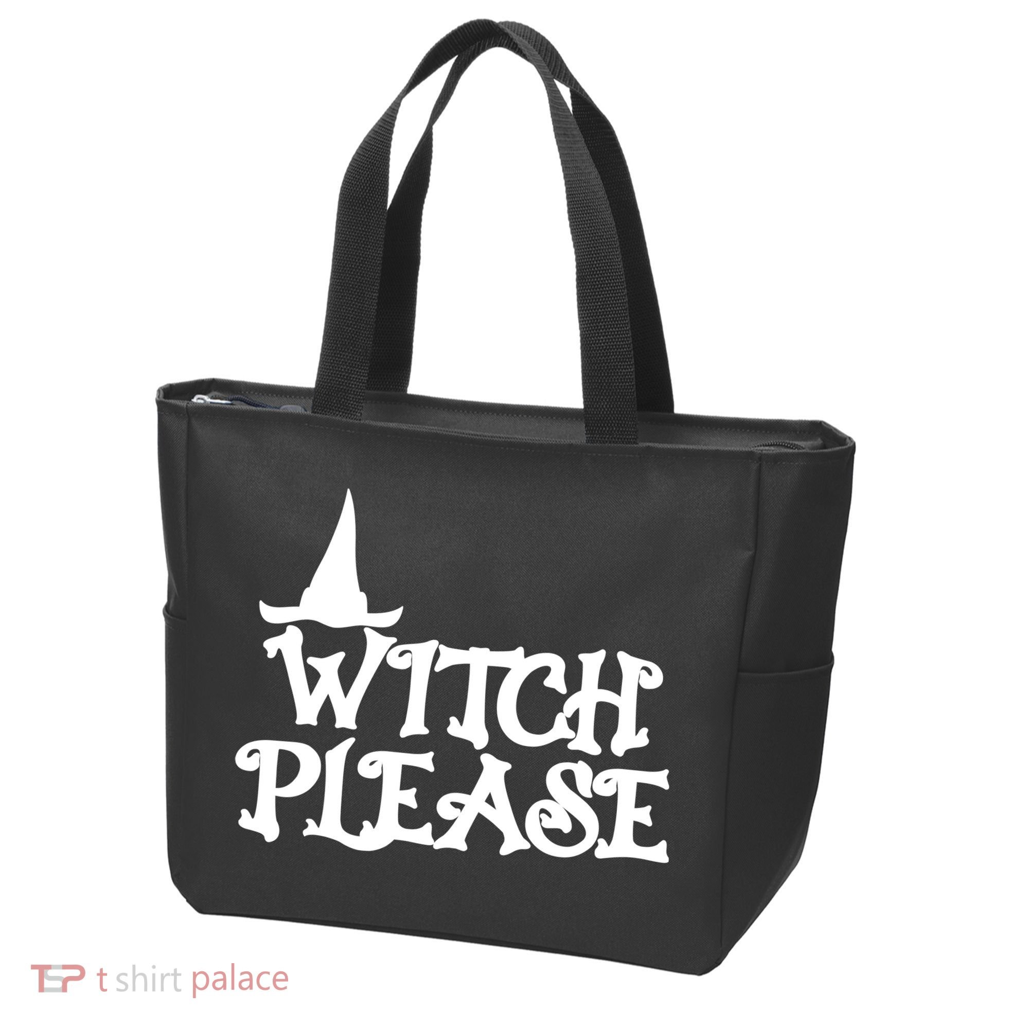 Witch Please Halloween Funny Tote Bag
