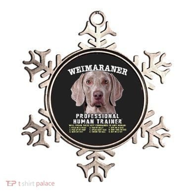 Weimaraner Professional Human Trainer Cute Dog Ornament