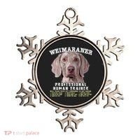 Weimaraner Professional Human Trainer Cute Dog Ornament thumb 0