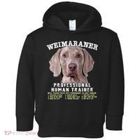 Weimaraner Professional Human Trainer Cute Dog Toddler Hoodie thumb 0