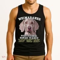 Weimaraner Professional Human Trainer Cute Dog Tank Top thumb 3