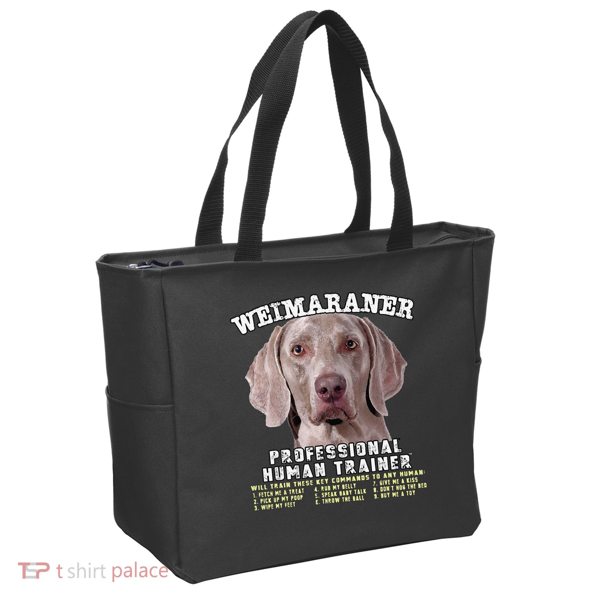 Weimaraner Professional Human Trainer Cute Dog Tote Bag