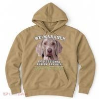 Weimaraner Professional Human Trainer Cute Dog Hoodie thumb 0