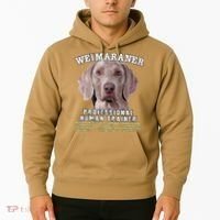 Weimaraner Professional Human Trainer Cute Dog Hoodie thumb 2