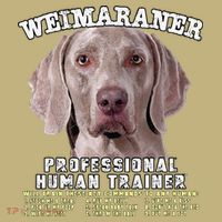 Weimaraner Professional Human Trainer Cute Dog Hoodie thumb 7