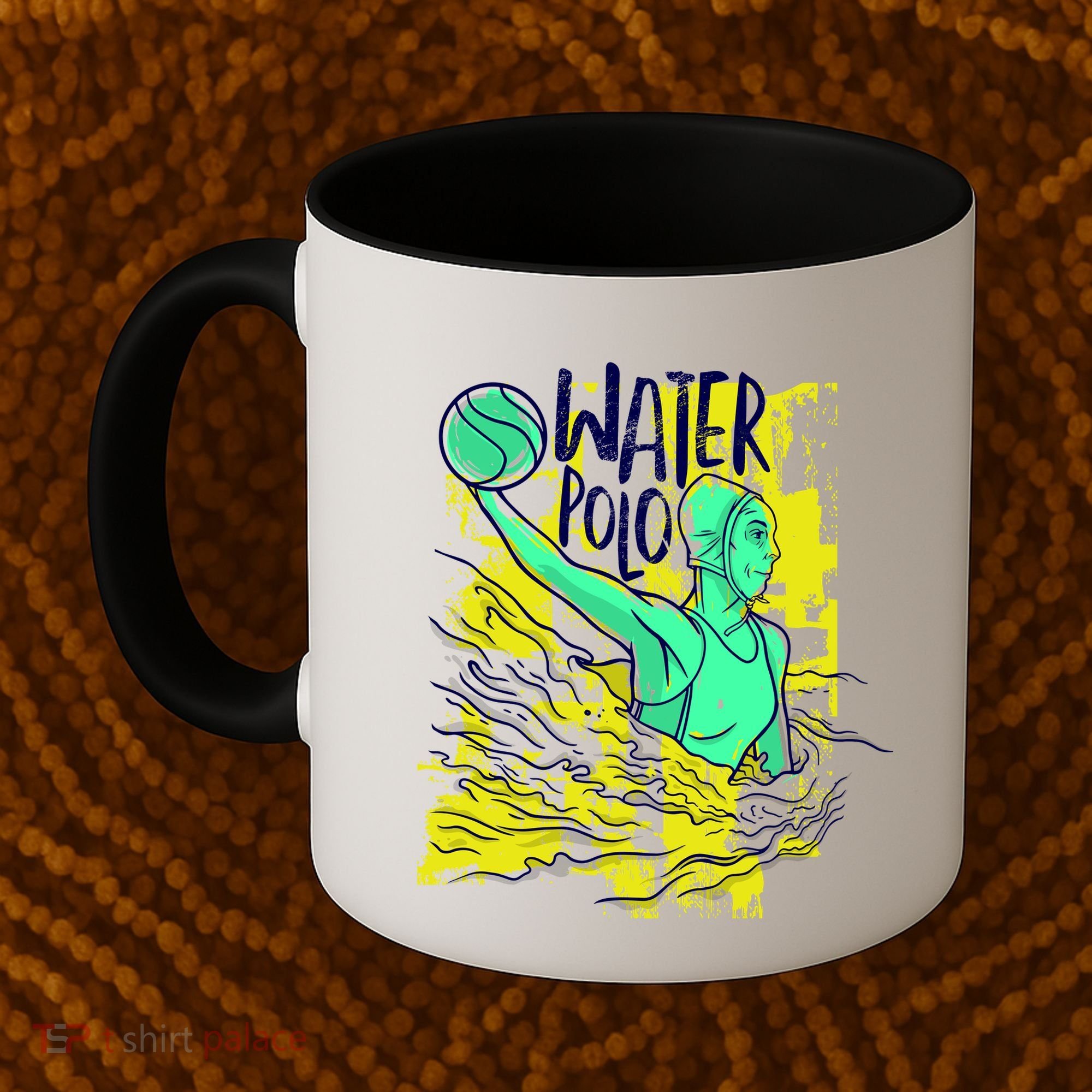 Water Polo In Action Coffee Mug