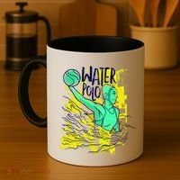 Water Polo In Action Coffee Mug thumb 4