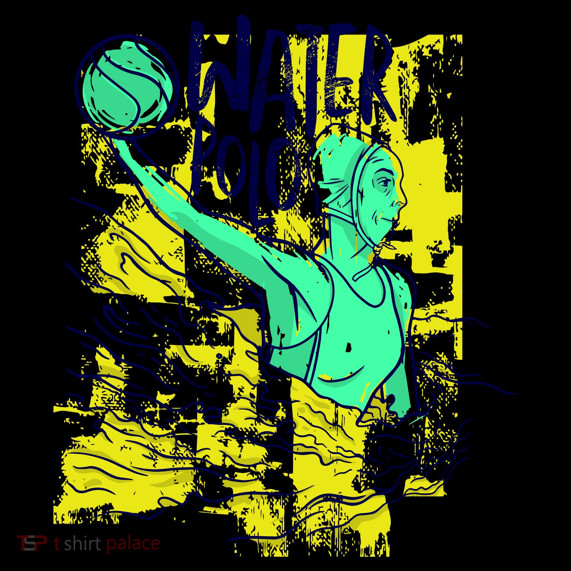 Water Polo In Action Coffee Mug
