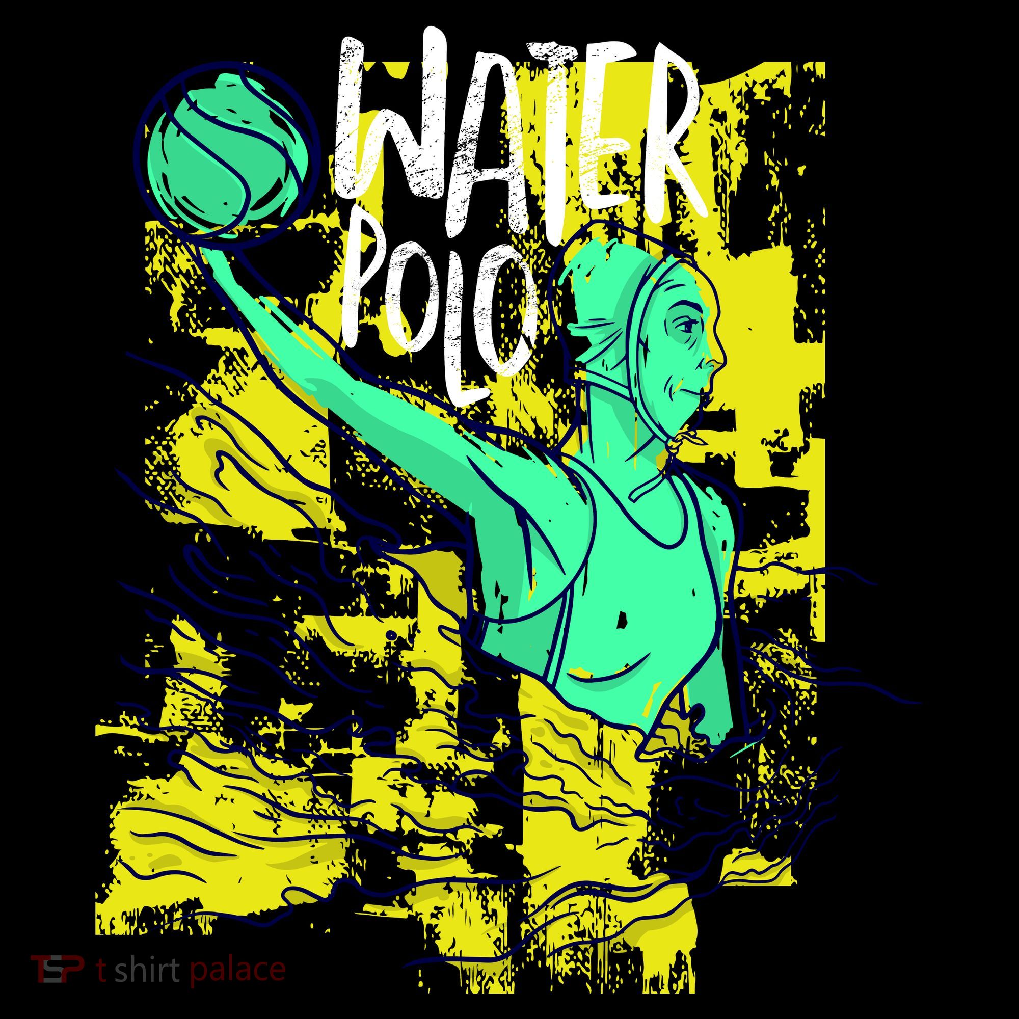 Water Polo In Action Mousepad
