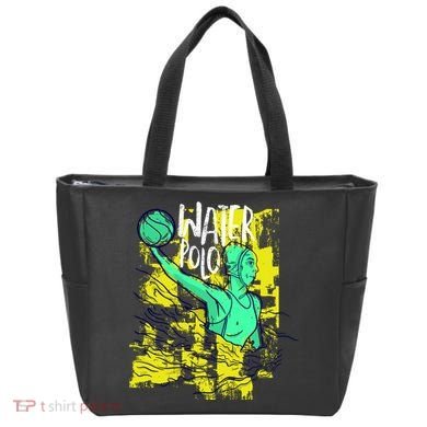 Water Polo In Action Tote Bag