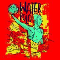 Water Polo In Action Santa Hat thumb 1