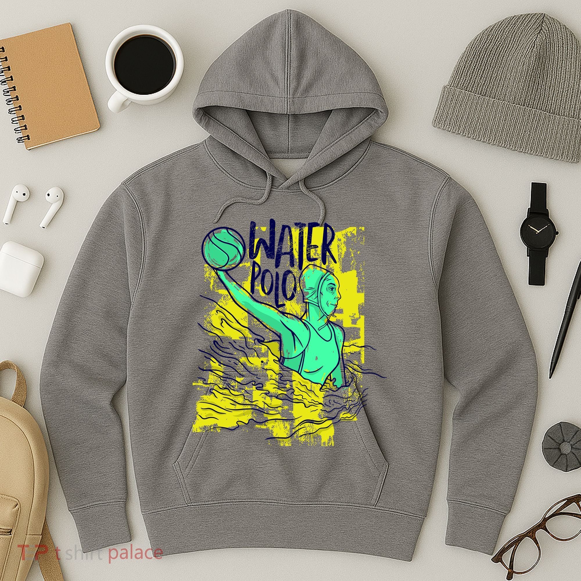 Water Polo In Action Hoodie