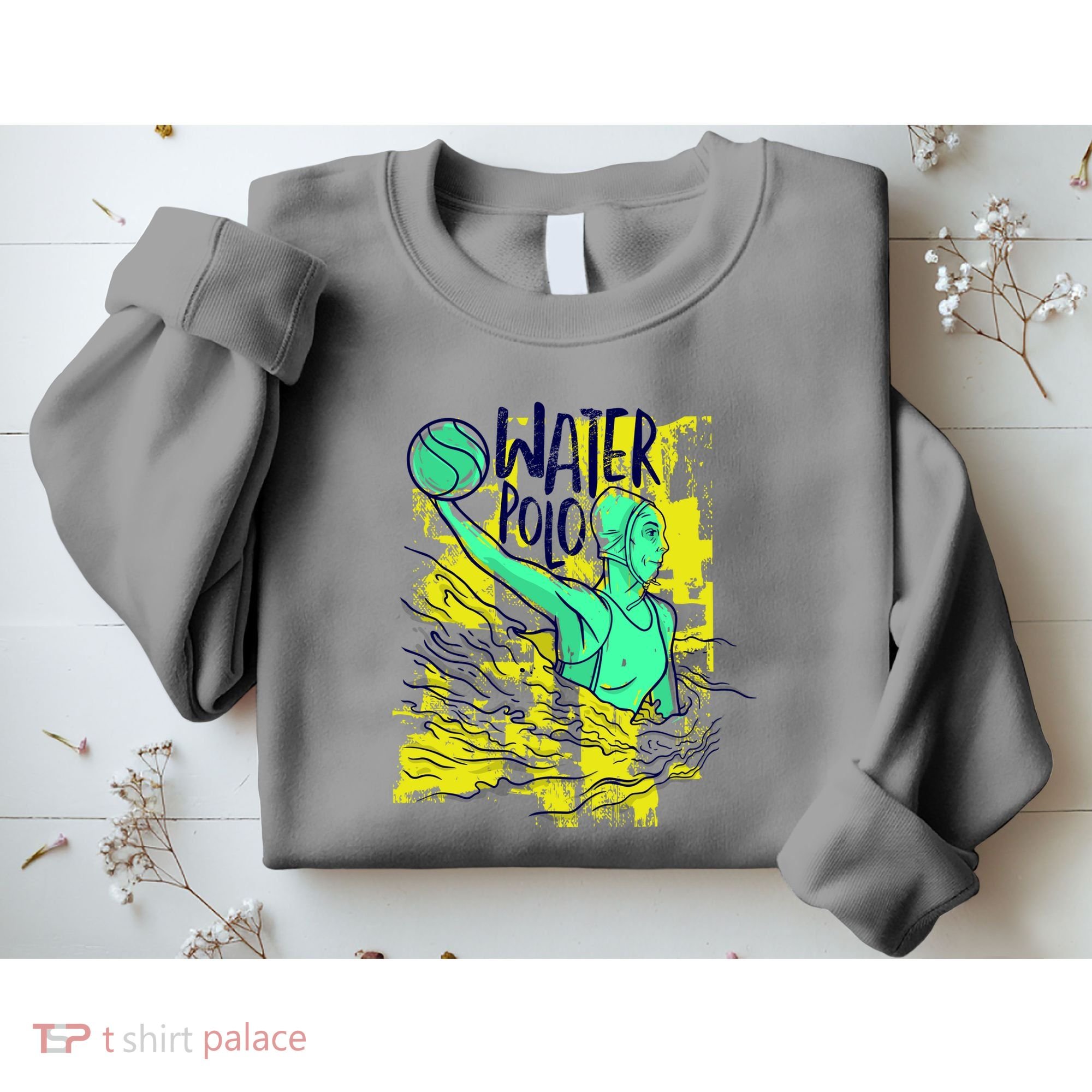 Water Polo In Action Sweatshirt