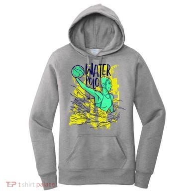 Water Polo In Action Women's Hoodie
