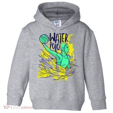 Water Polo In Action Toddler Hoodie