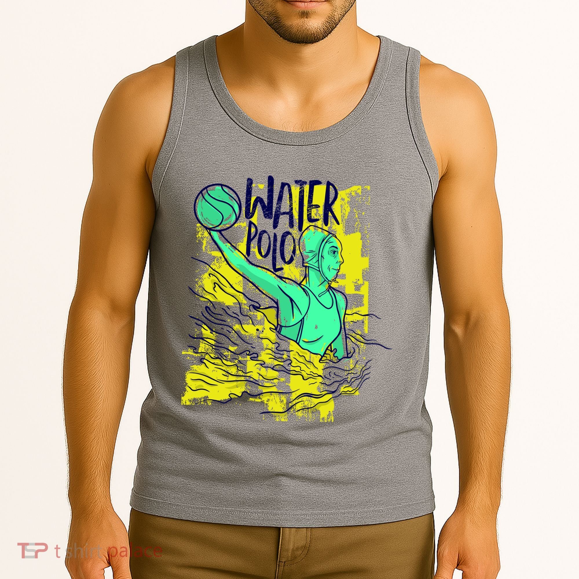 Water Polo In Action Tank Top