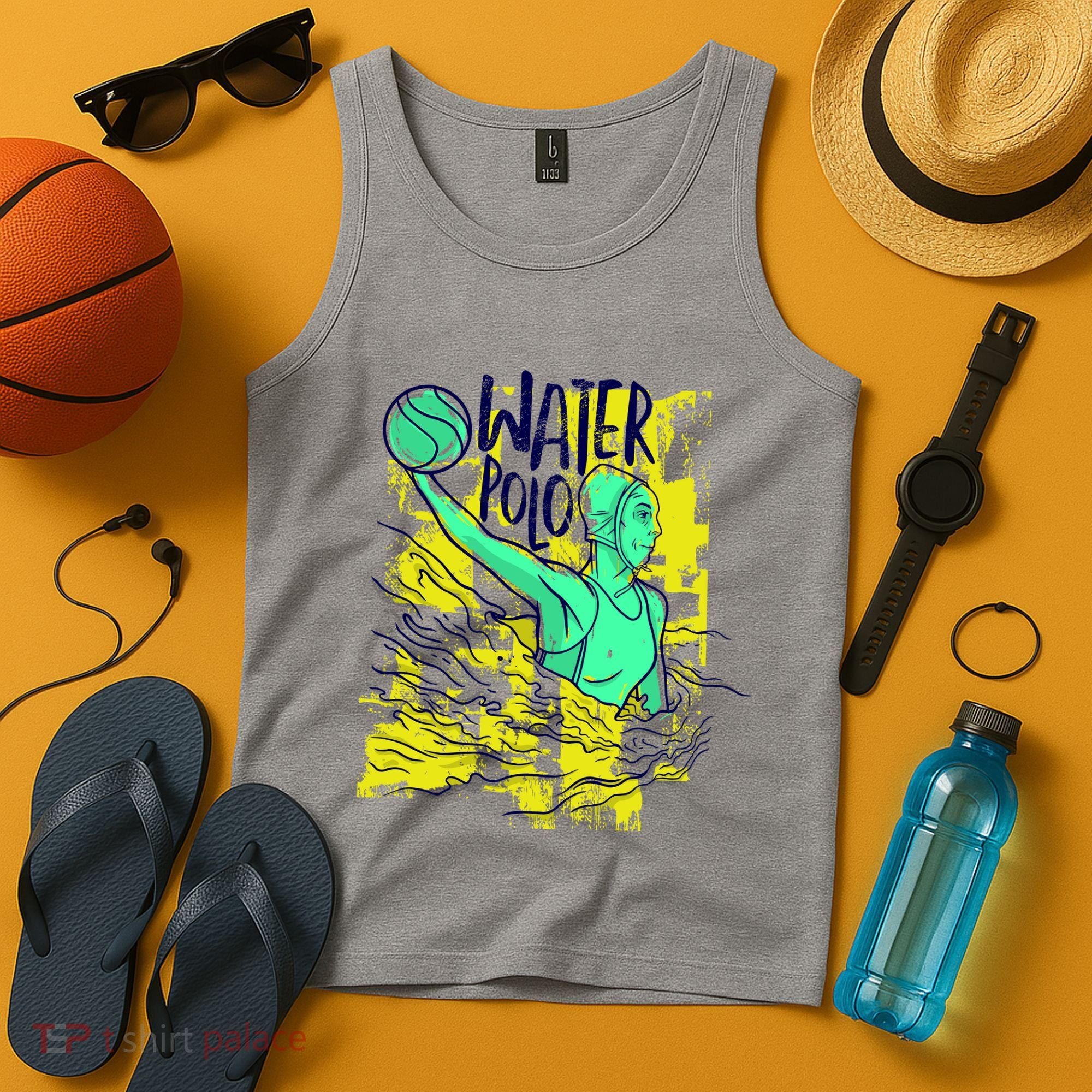 Water Polo In Action Tank Top