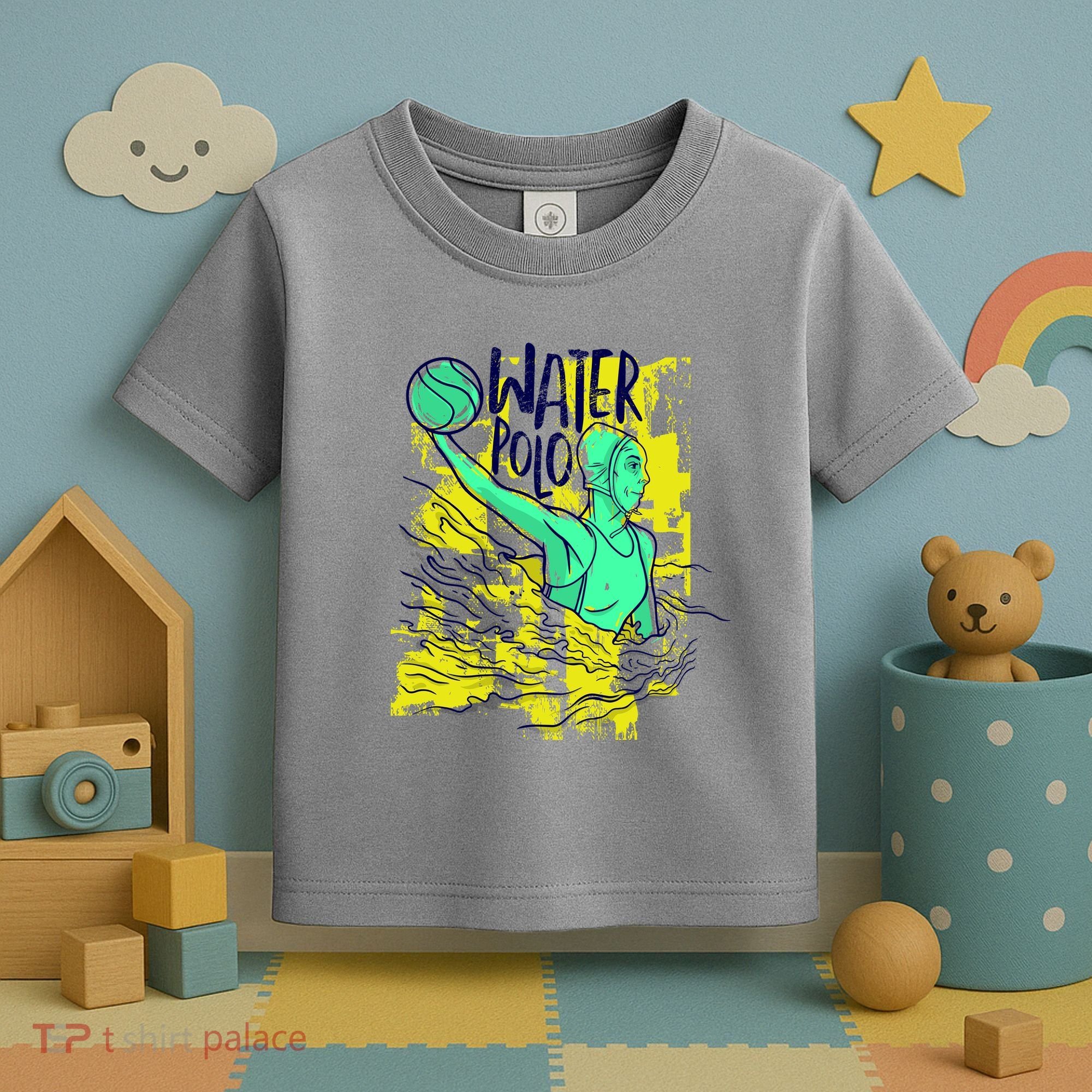 Water Polo In Action Toddler T-Shirt