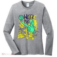 Water Polo In Action Women's Long Sleeve Shirt thumb 0
