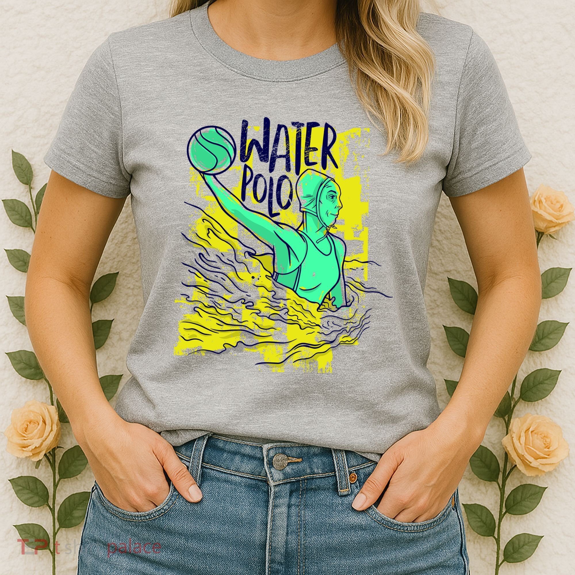 Water Polo In Action Women's T-Shirt
