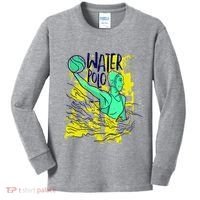 Water Polo In Action Kids Long Sleeve Shirt thumb 0