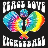 Wo Peace Love Pickleball Funny Pickleball Player Women's Tank Top thumb 5