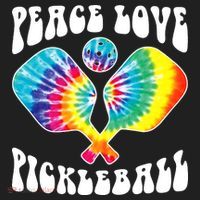 Wo Peace Love Pickleball Funny Pickleball Player Hat thumb 2